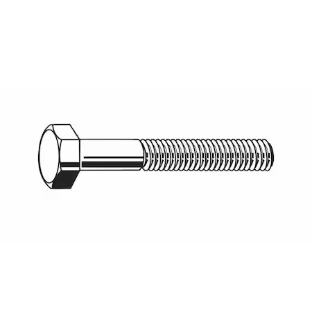 Grade 8, 3/4″-16 Hex Head Cap Screw, Zinc Yellow Steel, 7-1/2 In L,
