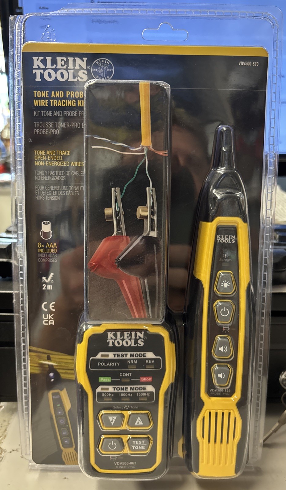 Klein Tools Tone & Probe PRO Wire Tracing Kit VDV500-820 Brand New