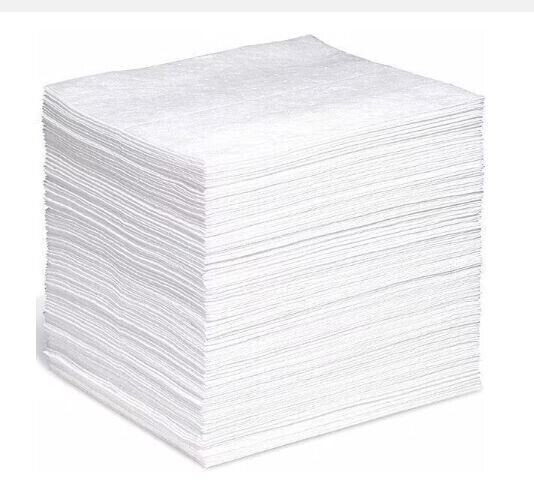 200 – Oil Clean Up Spill Absorbent Pads Contractor Grade Polypropylene
