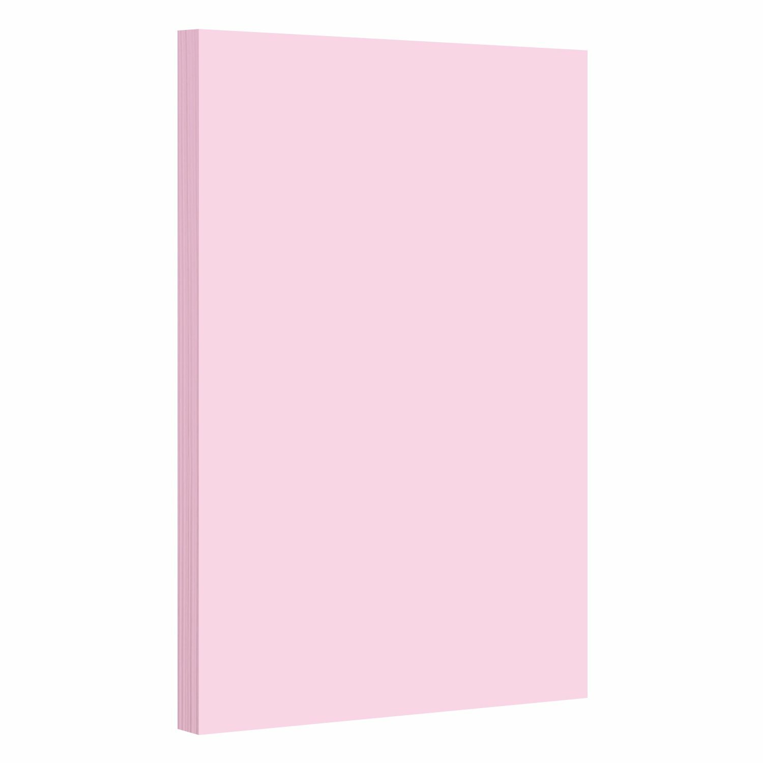 8.5 x 14 Ultra Pink Bright Color Paper, Legal Size, 24lb Bond (90gsm), 50 Sheets