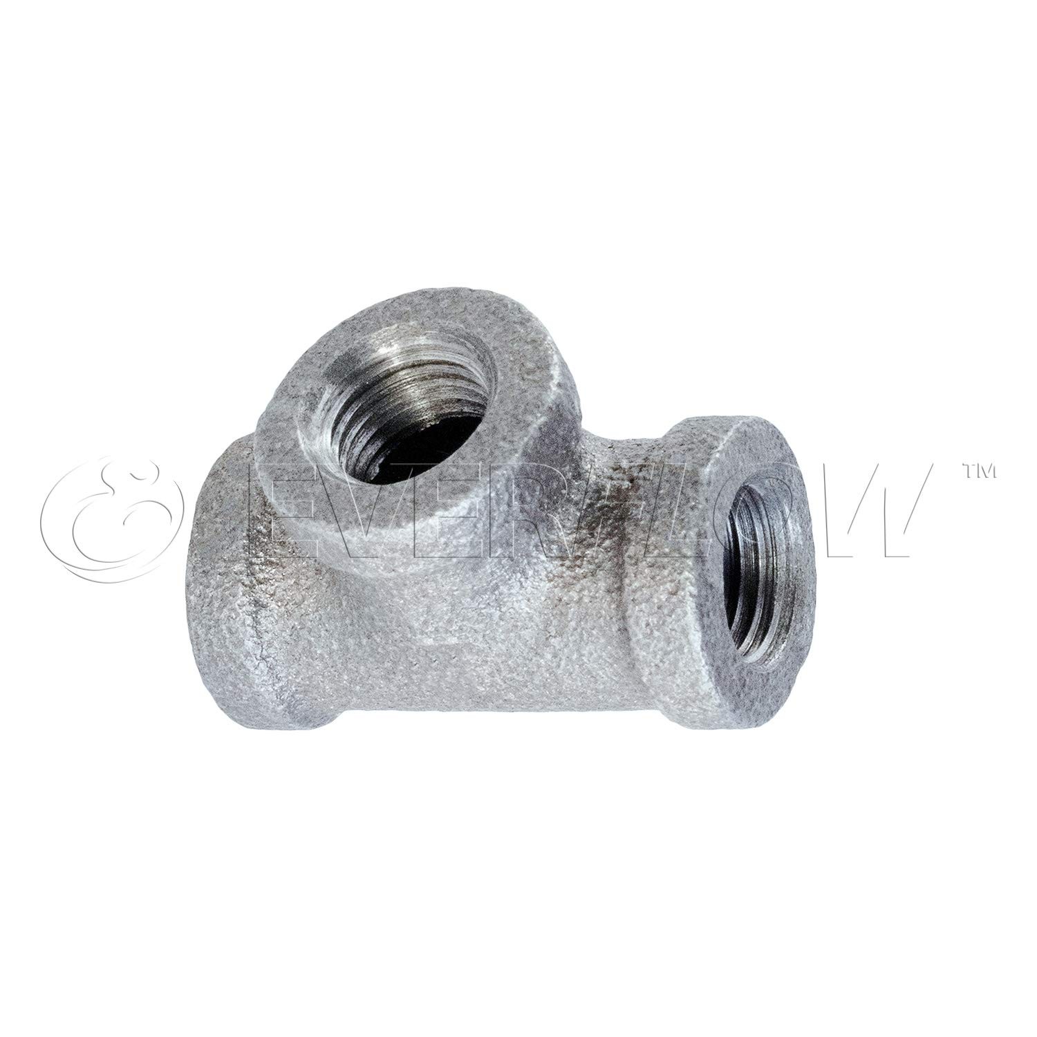 Supply Giant HNUF0014 1/4 Inch High Pressure Galvanized Malleable Tee