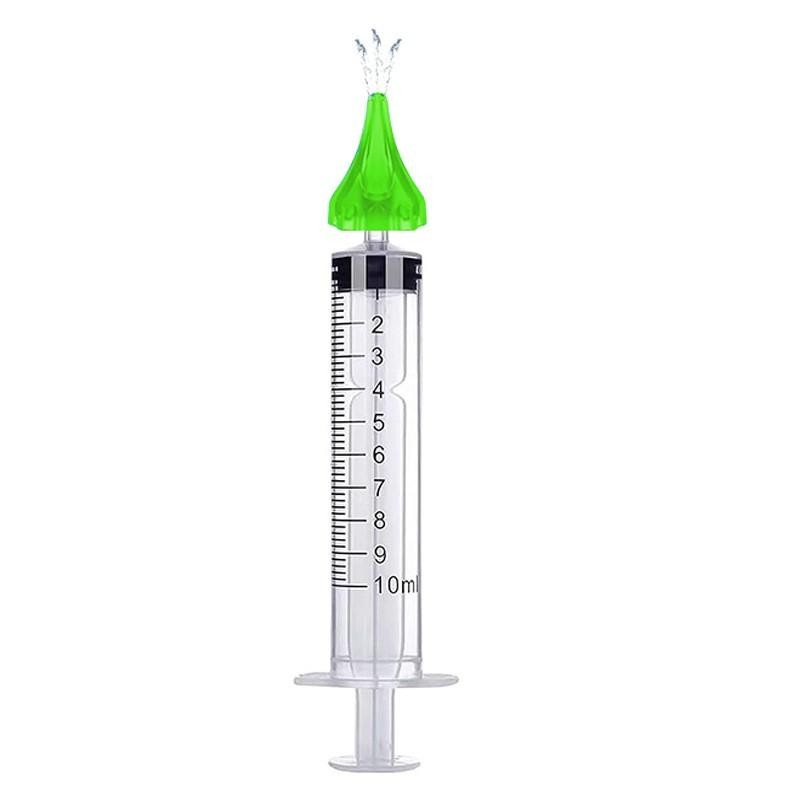Ear Wax Removal Rinse Syringe Kit with Replacement Tip Nozzle, Ear Cleaner Tool