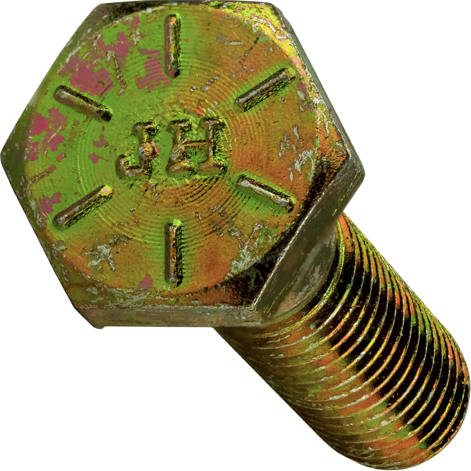 1″-14 Hex Bolts Cap Screws Grade 8 ZInc Yellow 1-1/2In, 3In, 4In, Up to 10In