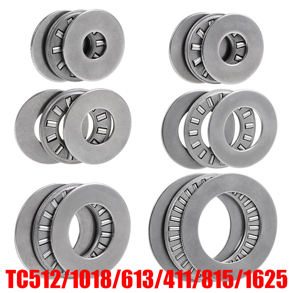 Thrust Ball Bearings Steel Pin Needle Roller Bearing Sealed 5 Sets 6 Sizes