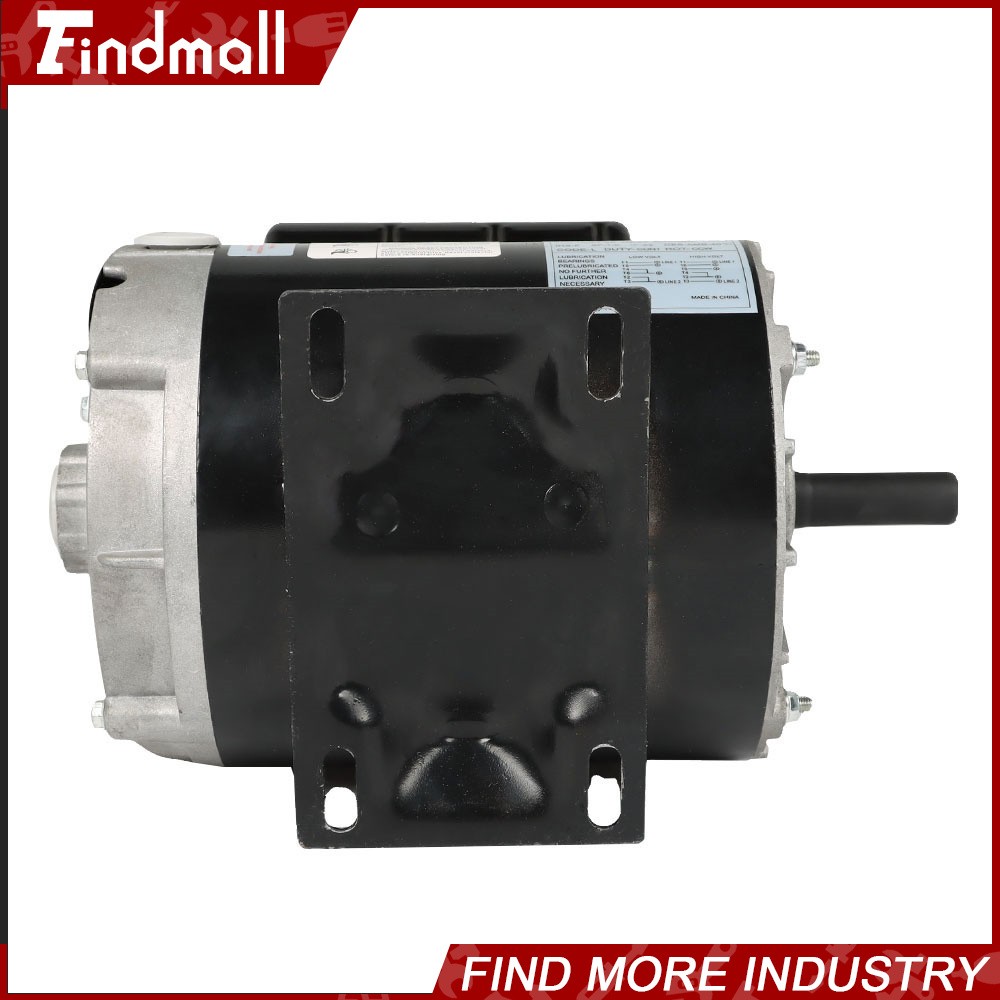 Compressor Duty Electric Motor 2 HP SPL Single Phase 3450 RPM 56 Frame 115/230 V