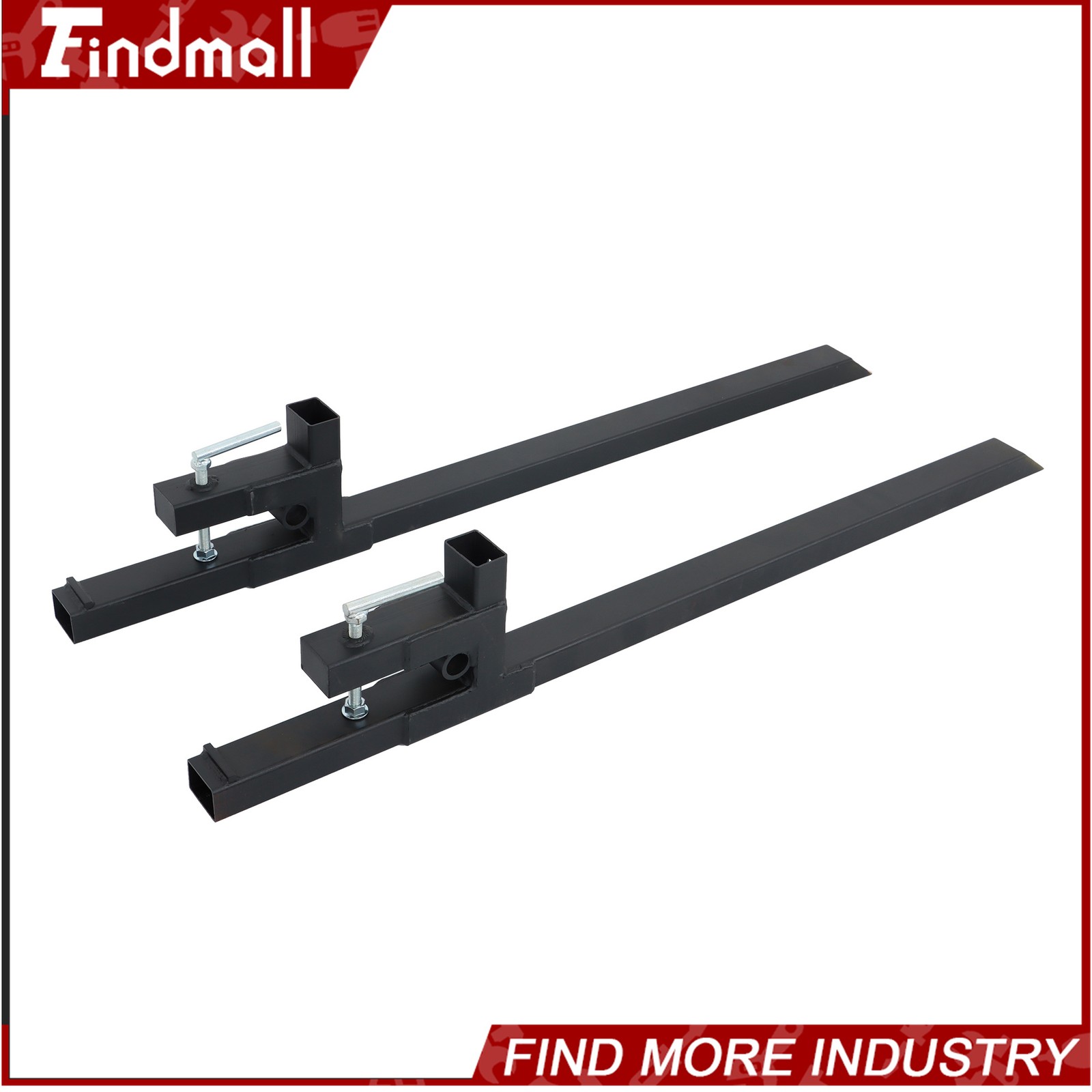 Findmall 60″ 2000lbs Heavy Duty Quick Attach Bucket Fork Clamp on Pallet Forks