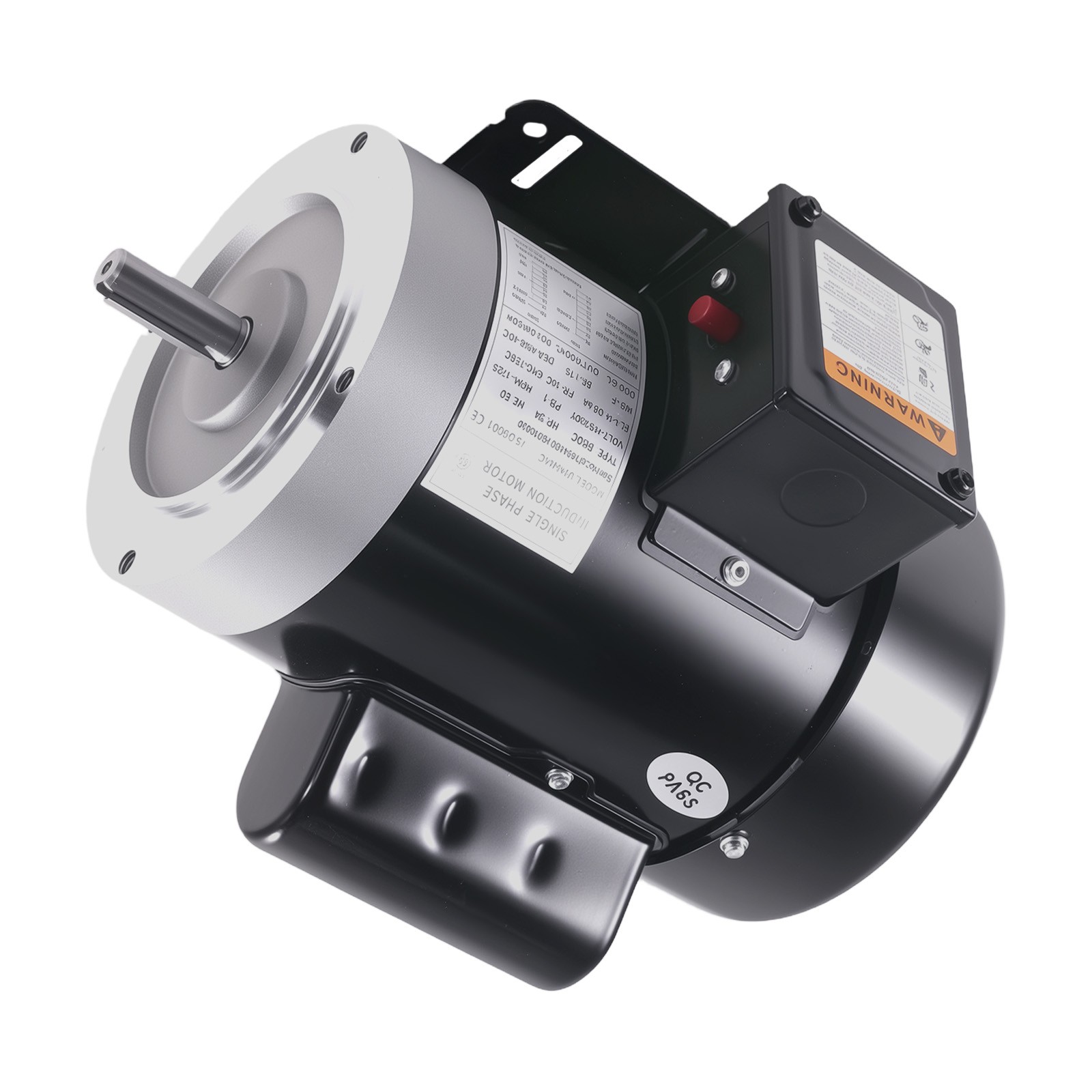 0.75HP Motor 1725RPM Single Phase 60Hz 115V/230V 56C ODP 3/16″ Keyway Standard