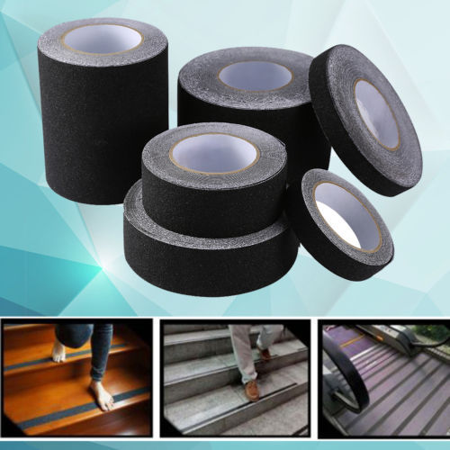 Anti Slip Non Skid High Traction Safety Grit Grip Tape Strips Self Adhesive Back