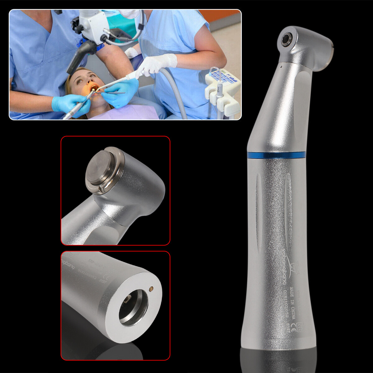 Pieza de Mano Dental Contra Angulo Interior USA Contra Angle Inner Water