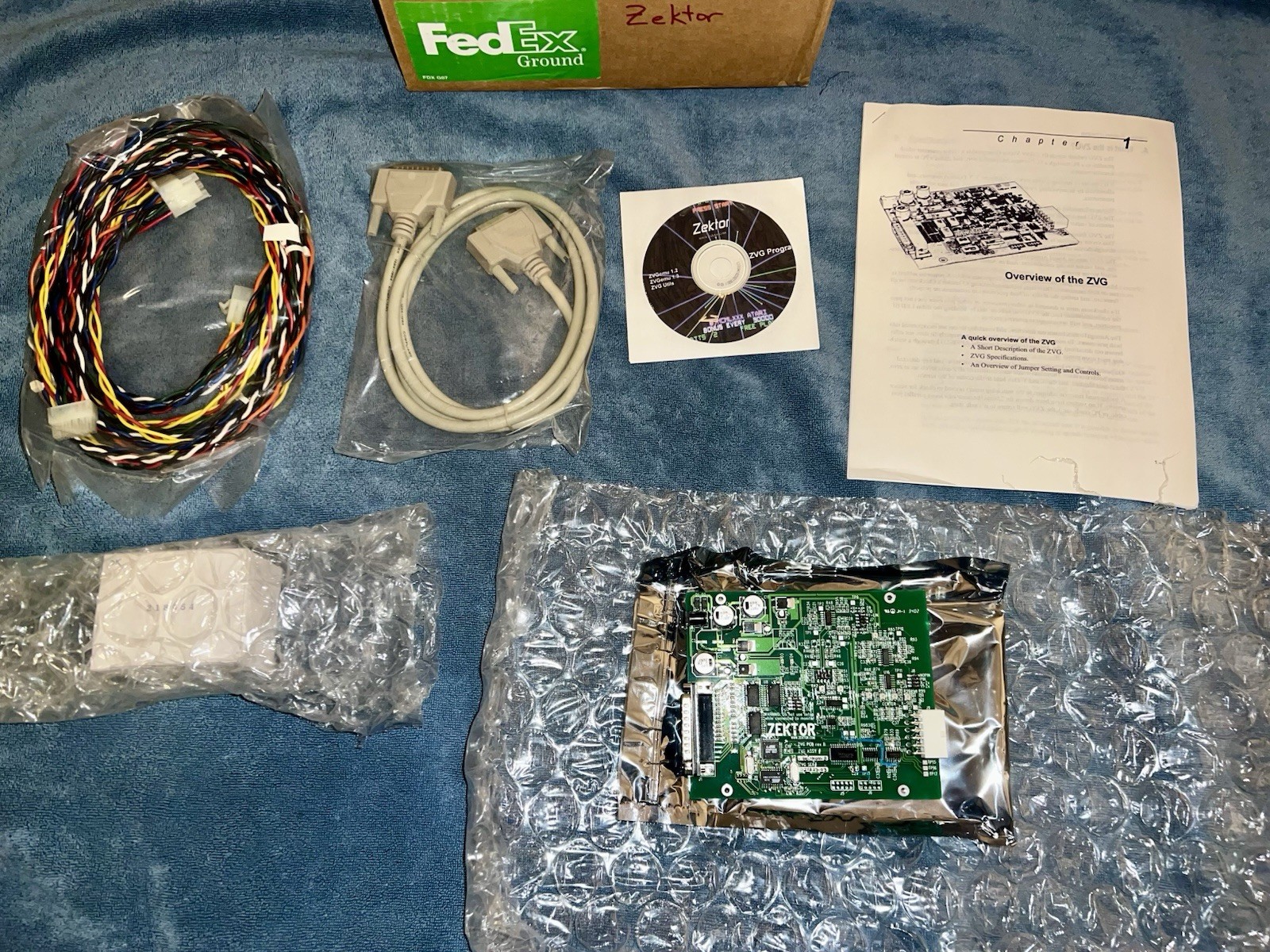 Zektor ZVG Vector Generator NOS 2002 1st Run WG6100/Amplifone Cable Untested XY
