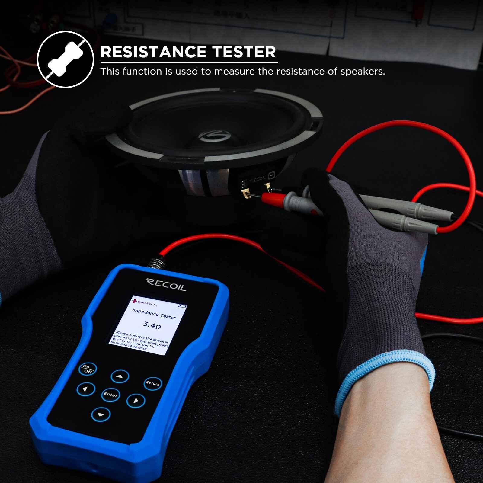 Recoil MST-1 Handheld Multi-function Audio Tester