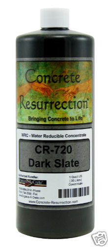 Professional Easy to Apply Water Based Concrete Stain – Dark Slate