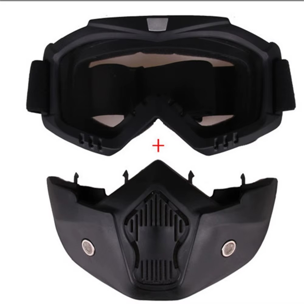 Safety Work Full Face Mask Shield & Goggles, Construction Eye Protection Eyewear