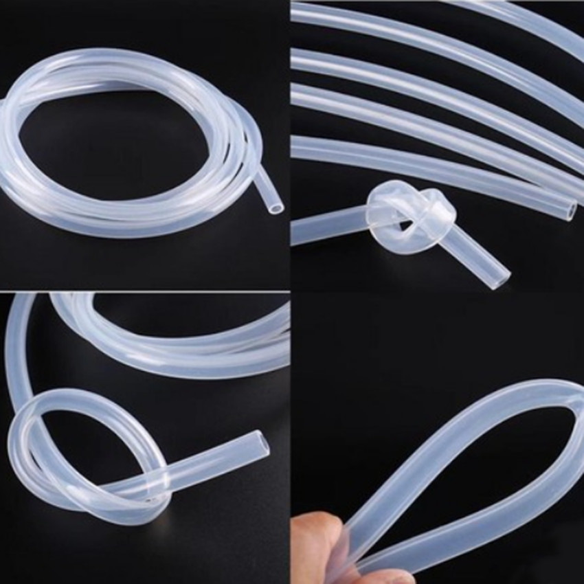 Food Grade Clear Silicone Rubber Hose Tubing Brew Hose ID 0.5mm-50mm OD 1mm-60mm