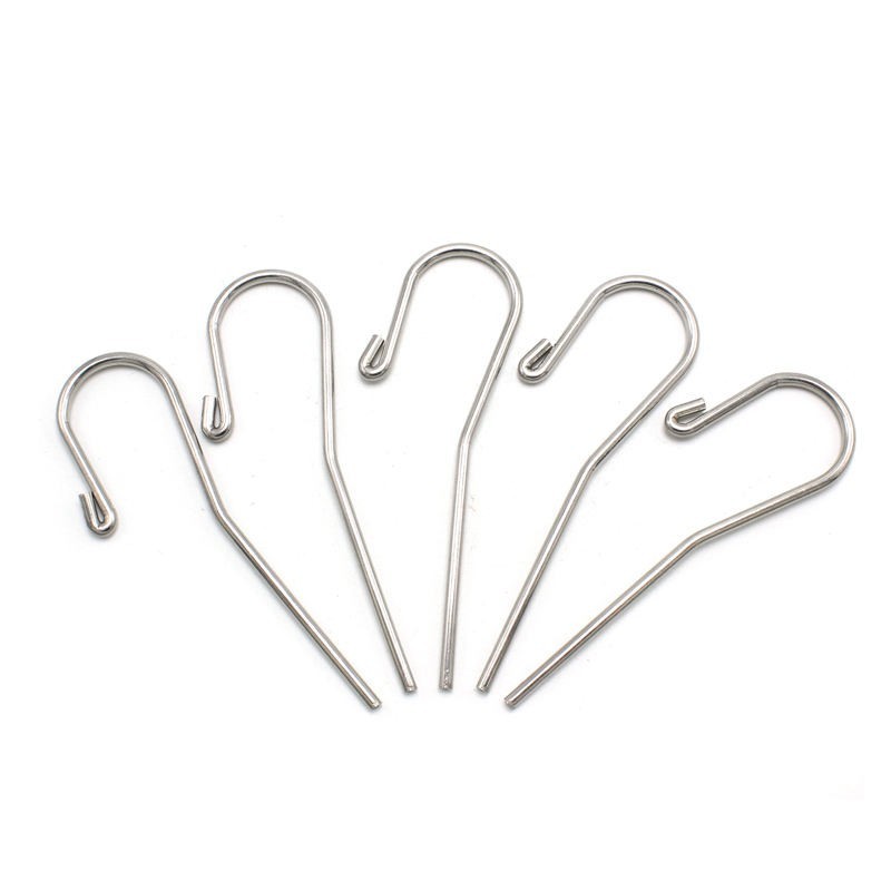 10pcs Dental Lip Hook Clip Stainless Root Canal Finder Endo Apex Locator