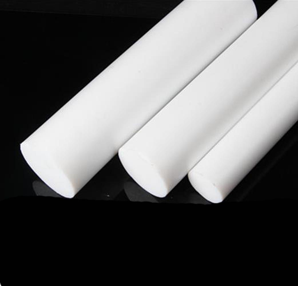 Dia 1.1811″ (30mm) ±10% Length 4″ Polytetrafluoroethylene PTFE Round Rod Bar