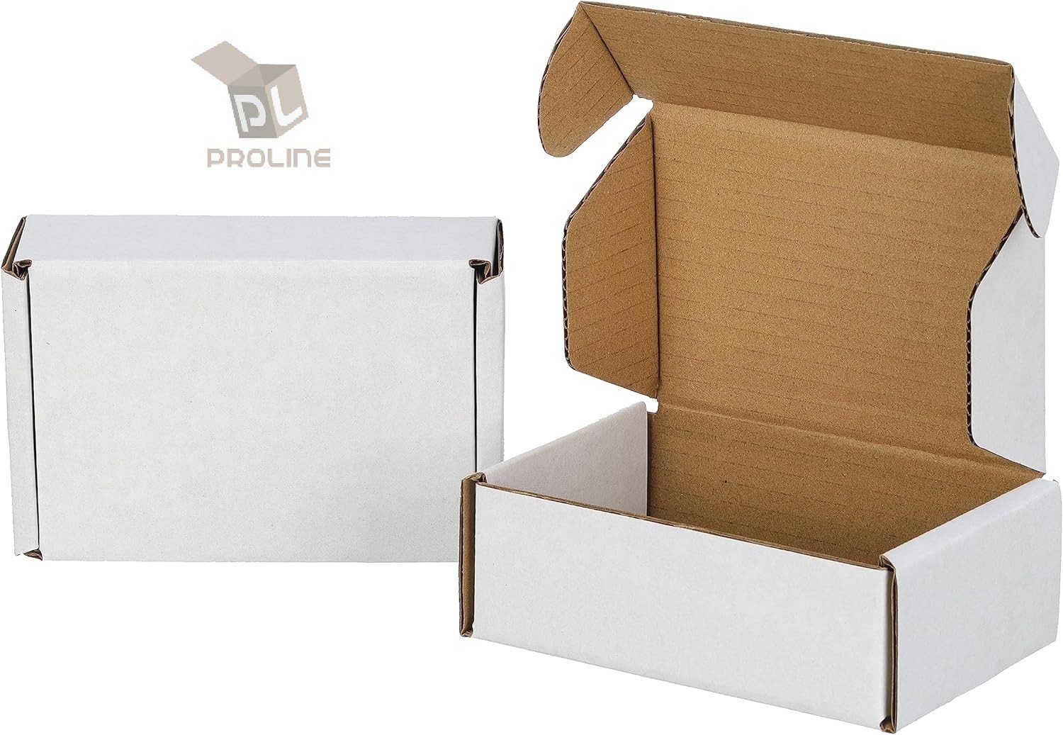 200 Pack 6x4x4 White Corrugated Shipping Mailer Packing Box Boxes 6″ x 4″ x 4″