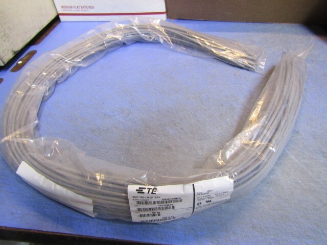 1 Lot 50 pieces TE RNF-100-1/8-GR-STK Heat Shrink Tubing Sleeve, 0.125 in ID, Gr