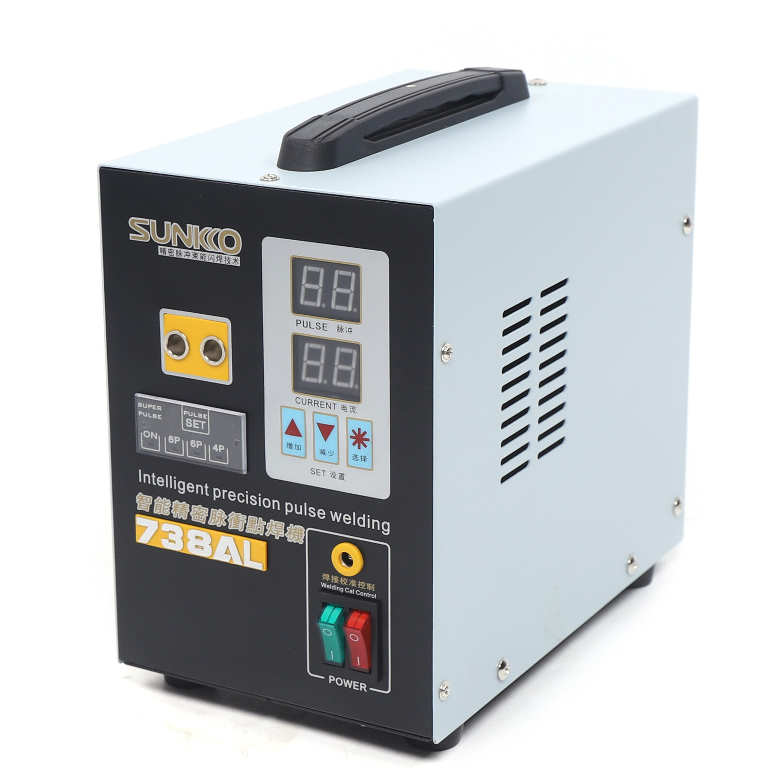 Hand-held Pulse Spot Welder Welding Machine f/ Battery Pack SUNKKO 737G 50A-900A