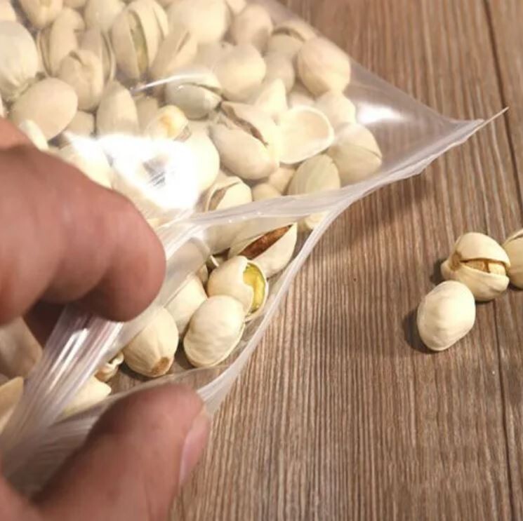 100 Pack 9×12 Inch Clear Reclosable Zipper Bag Plastic Poly Zip Lock Bags 2Mil