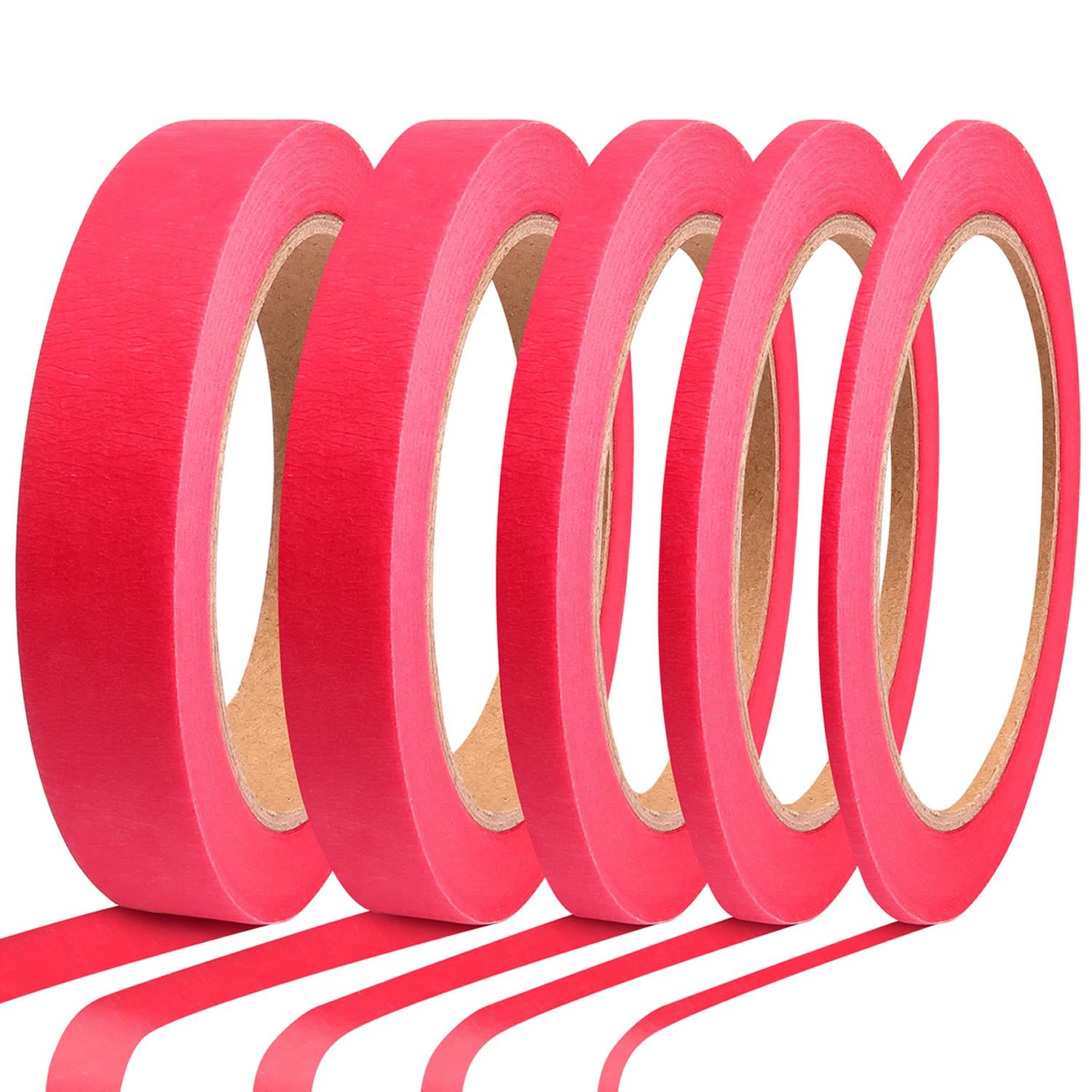 Pinstripe Tape (Red) 1/16 1/8 1/4 1/2 3/4 x 30 Yards Red