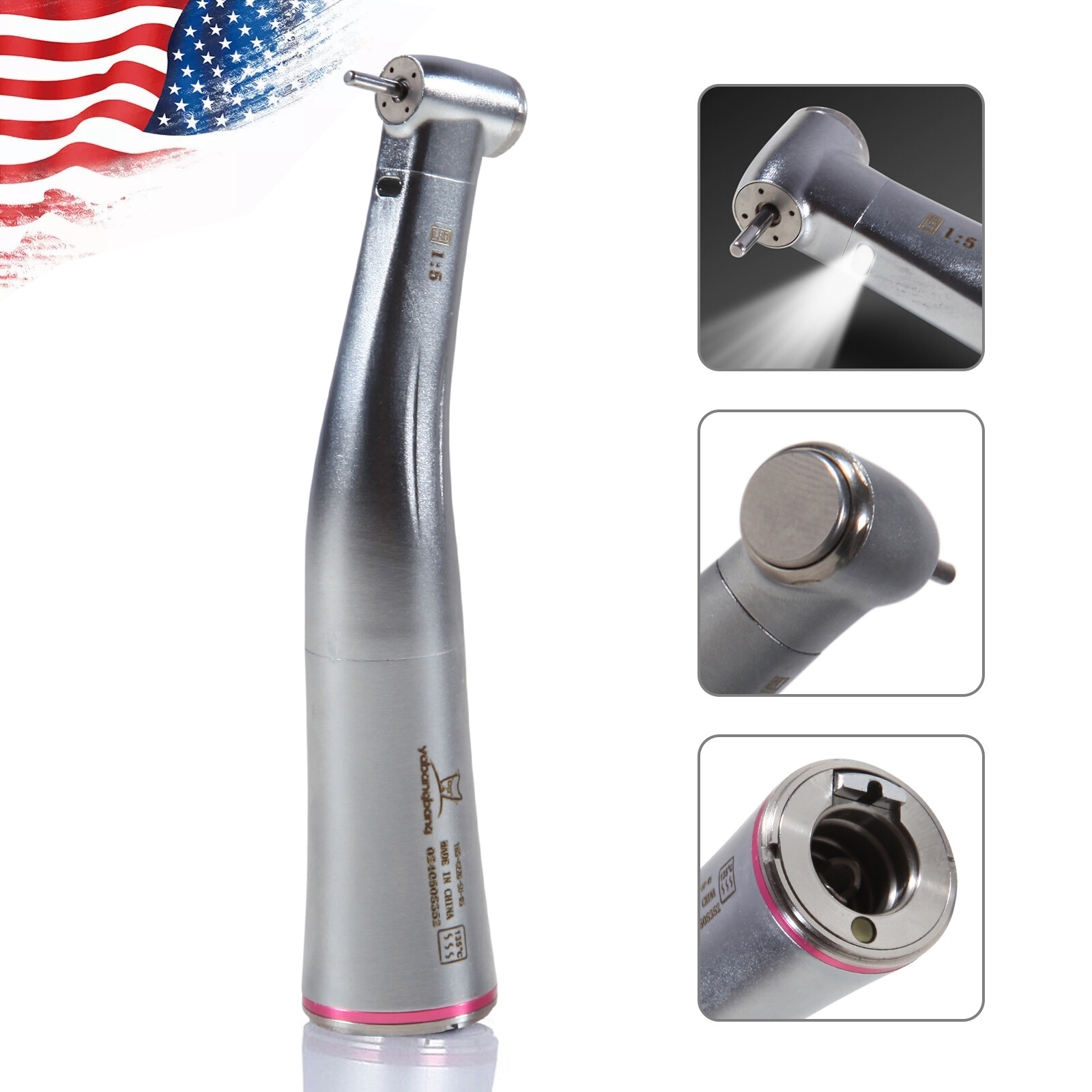 Dental X95L 1:5 Increasing Handpiece Led Fiber Optic Inner Water For NSK OR