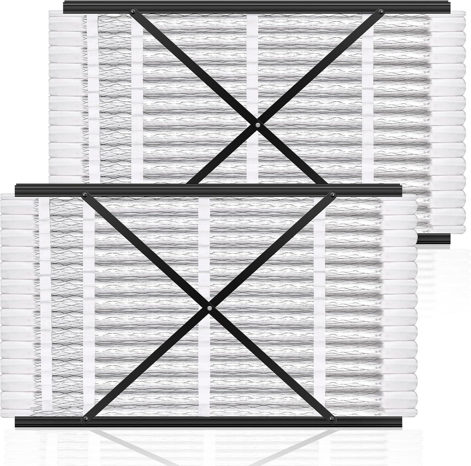 2 Count Pack 413 Replacement Air Filter, MERV 13, 16″ x 25″ x 4″, 413″ NEW!