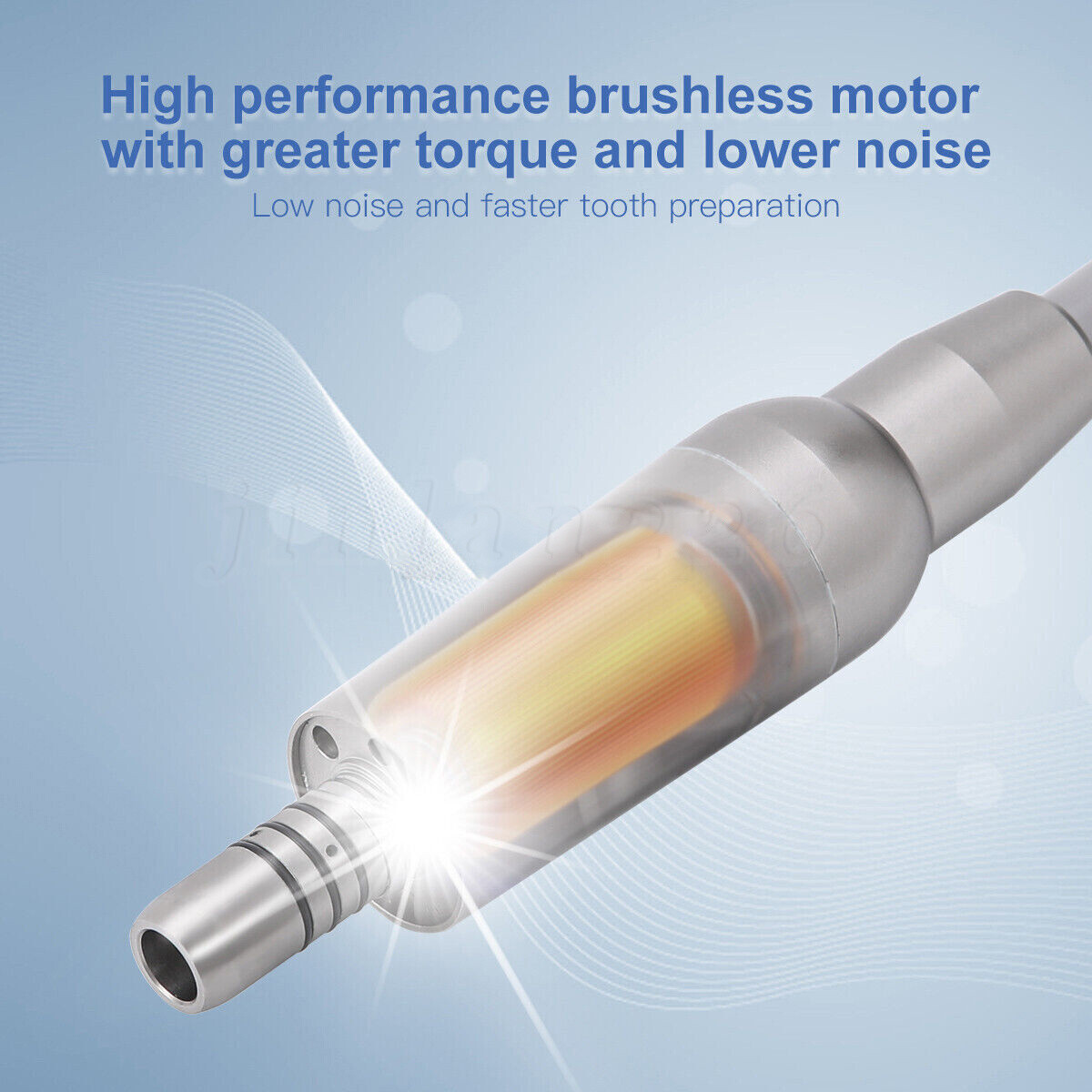 NSK Style Dental LED Brushless Electric Micro Motor/ 1:5 Increasing Handpiece US