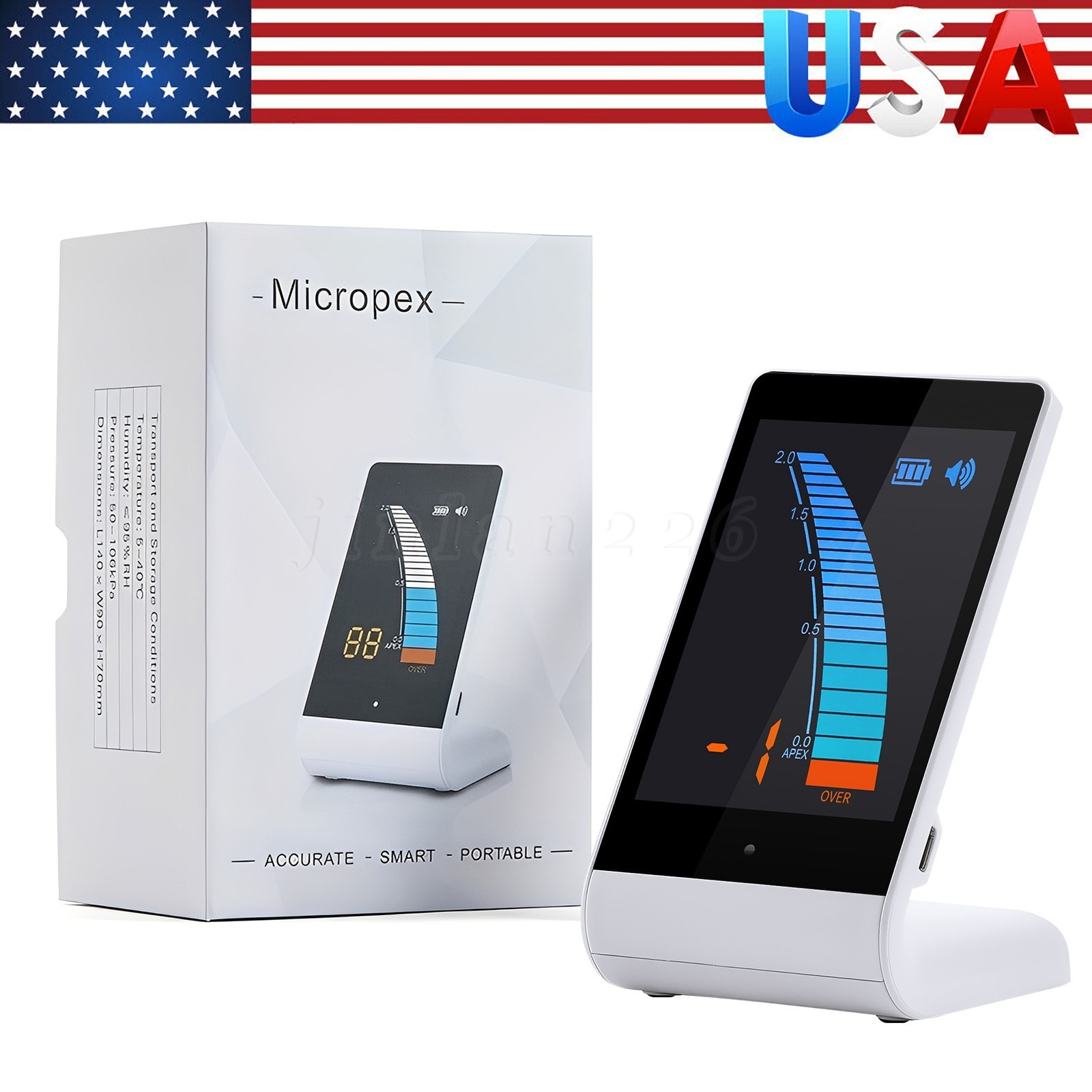 Dental Apex Locator Finder Endodontic LCD Root Canal Endo Device US