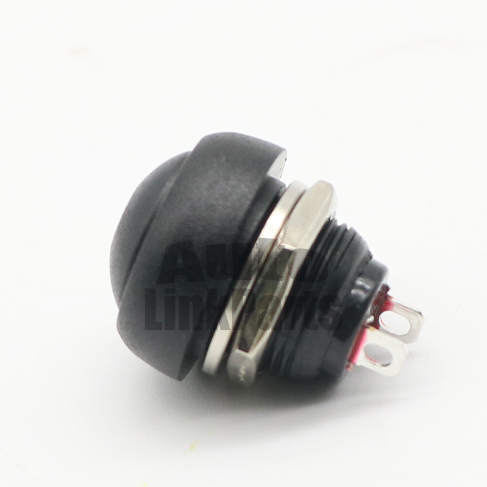 1Pcs Black 12mm Waterproof Momentary ON/OFF Push Button Mini Round Switch