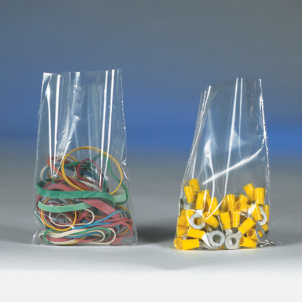 5 x 14″ Clear Flat Open Top Poly Bags 1 Mil Plastic Baggies 1000/Pack