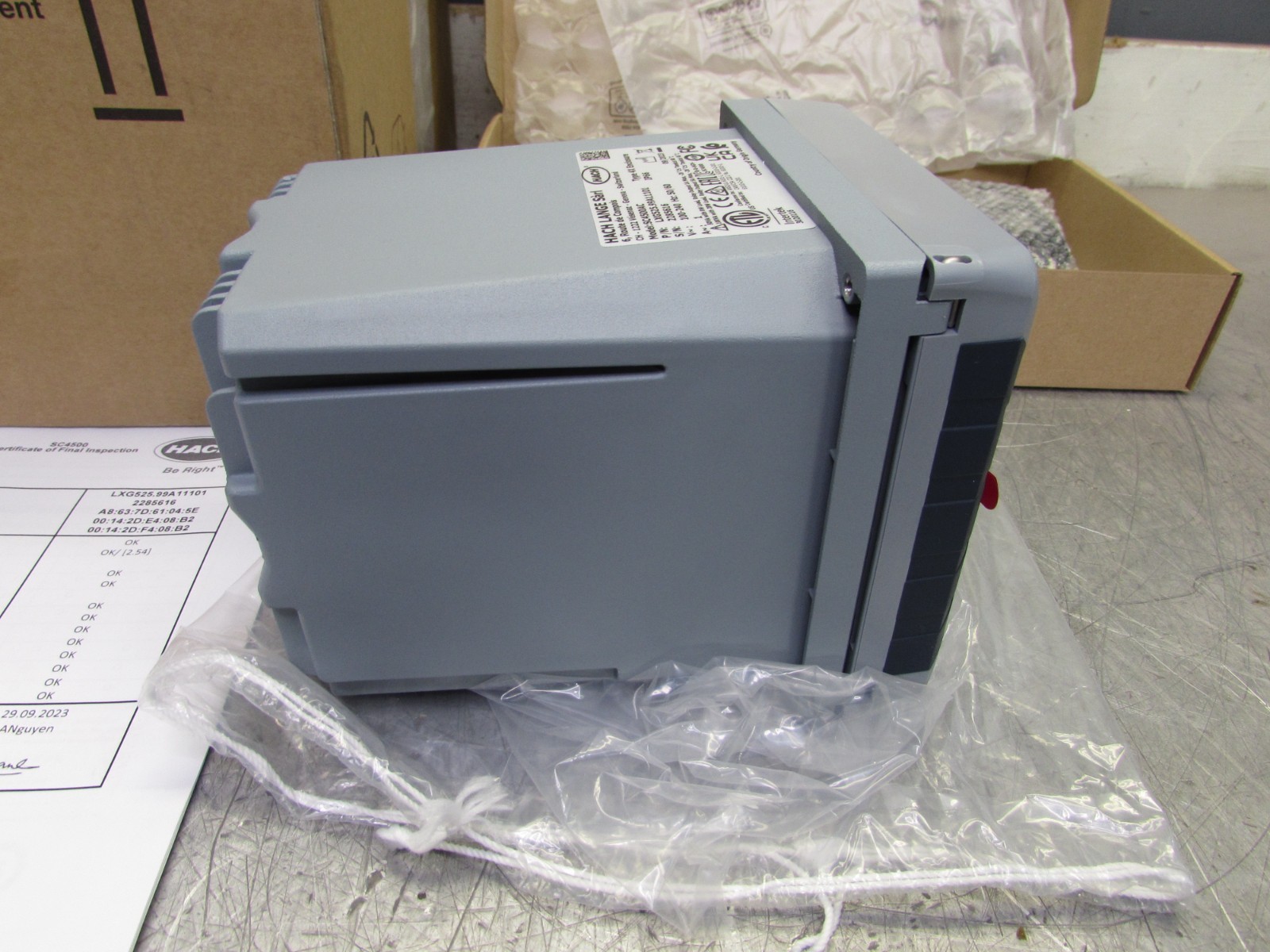New! Hach LXG525.99A11101, Prognosys Controller ,SC4500AC, 100-240V, MAKE OFFER!