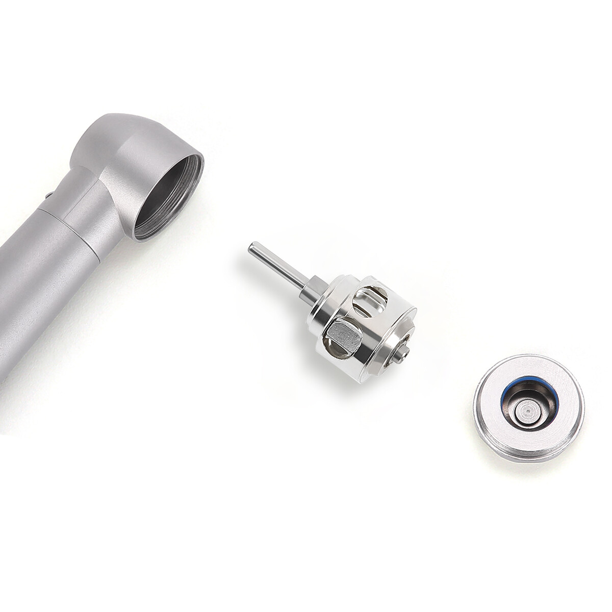 Dental LED Fiber Optic E-Generator 3 Way Spray High Speed Handpiece 2Hole Push