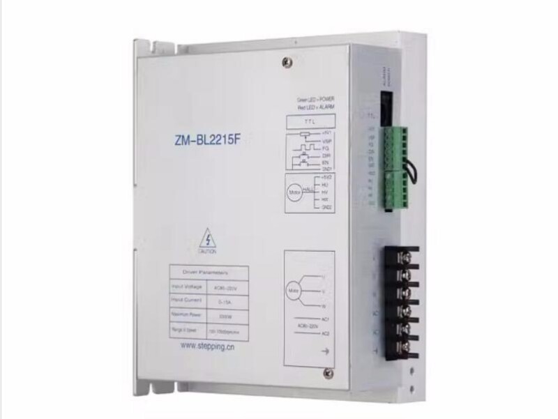 Brushless Motor Driver ZM-BL2215F Input 220V AC Max. 5A 3000W BLDC