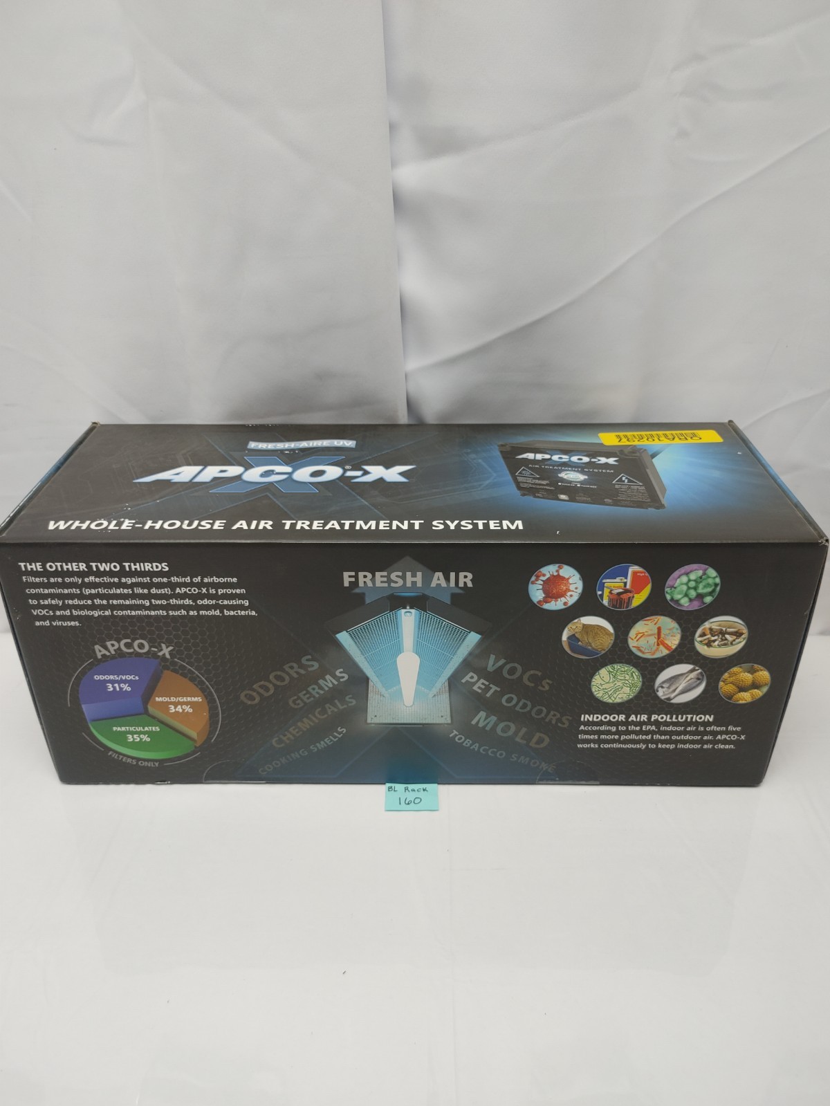 APCO TUV-APCOX-ER3 In Duct Air Purifier – SEALED