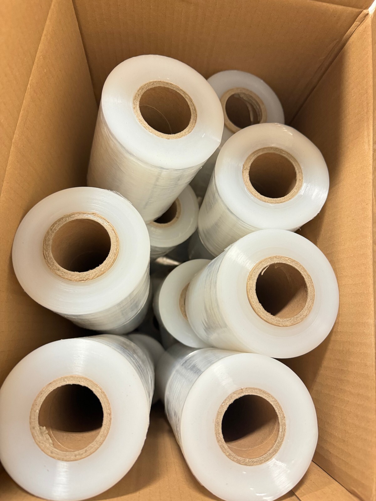 5″ in. x 1000FT 60 Gauge 6PC/9PC Rolls Stretch Shrink Film Hand Wrap Core 1″