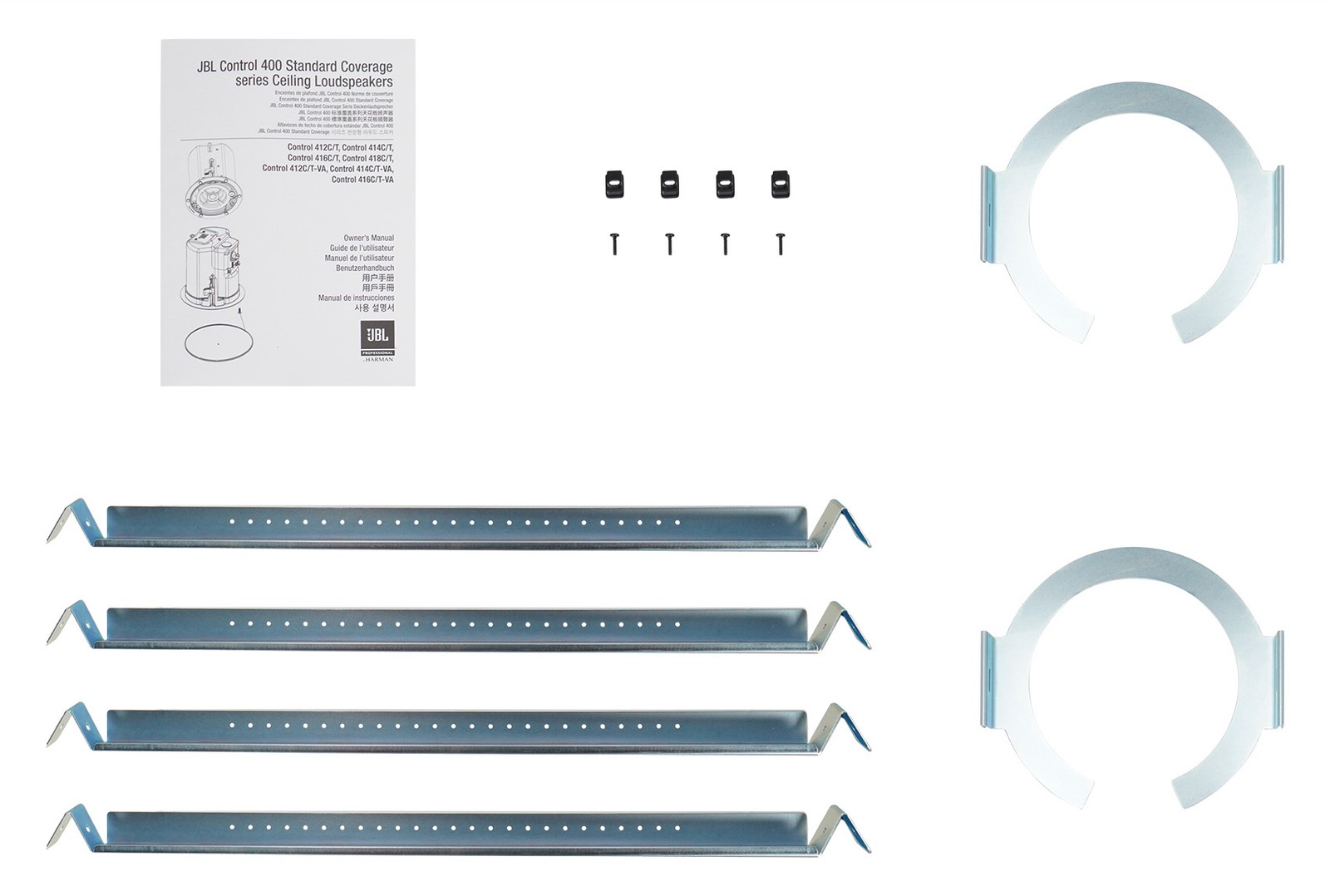 8 JBL Control 412C/T 3″ Commercial 70v/8-ohm Ceiling Speakers For Restaurant/Bar