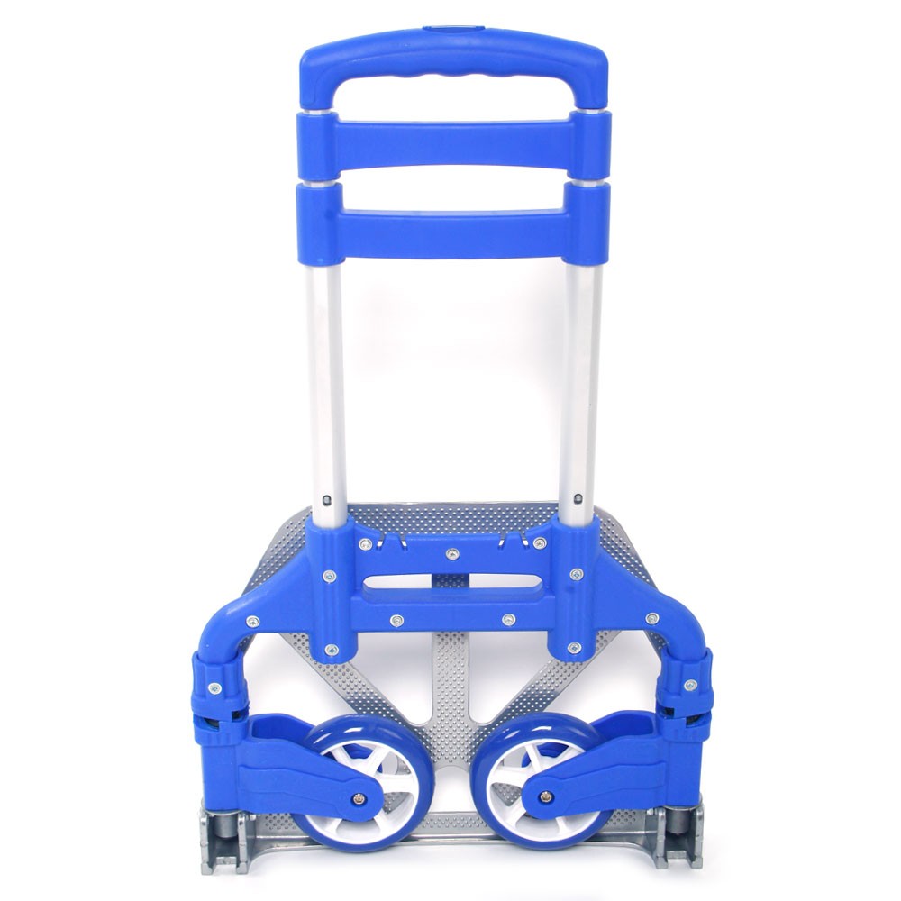 170lbs Cart Folding Dolly Collapsible Trolley Push Hand Truck Moving Warehouse