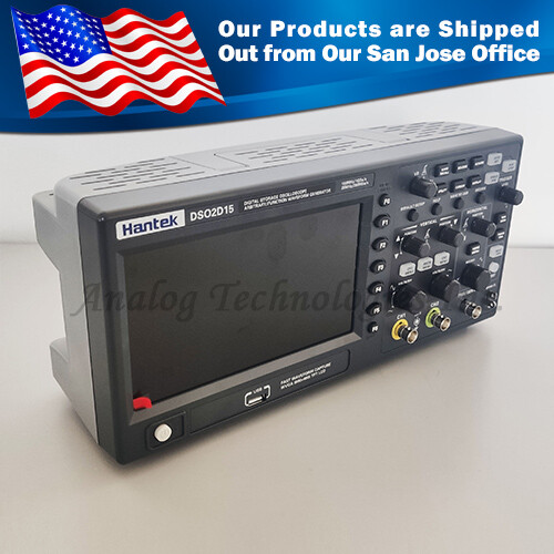 Hantek Digital Storage Oscilloscope 2CH 150Mhz 1GS/s DSO2D15 From USA