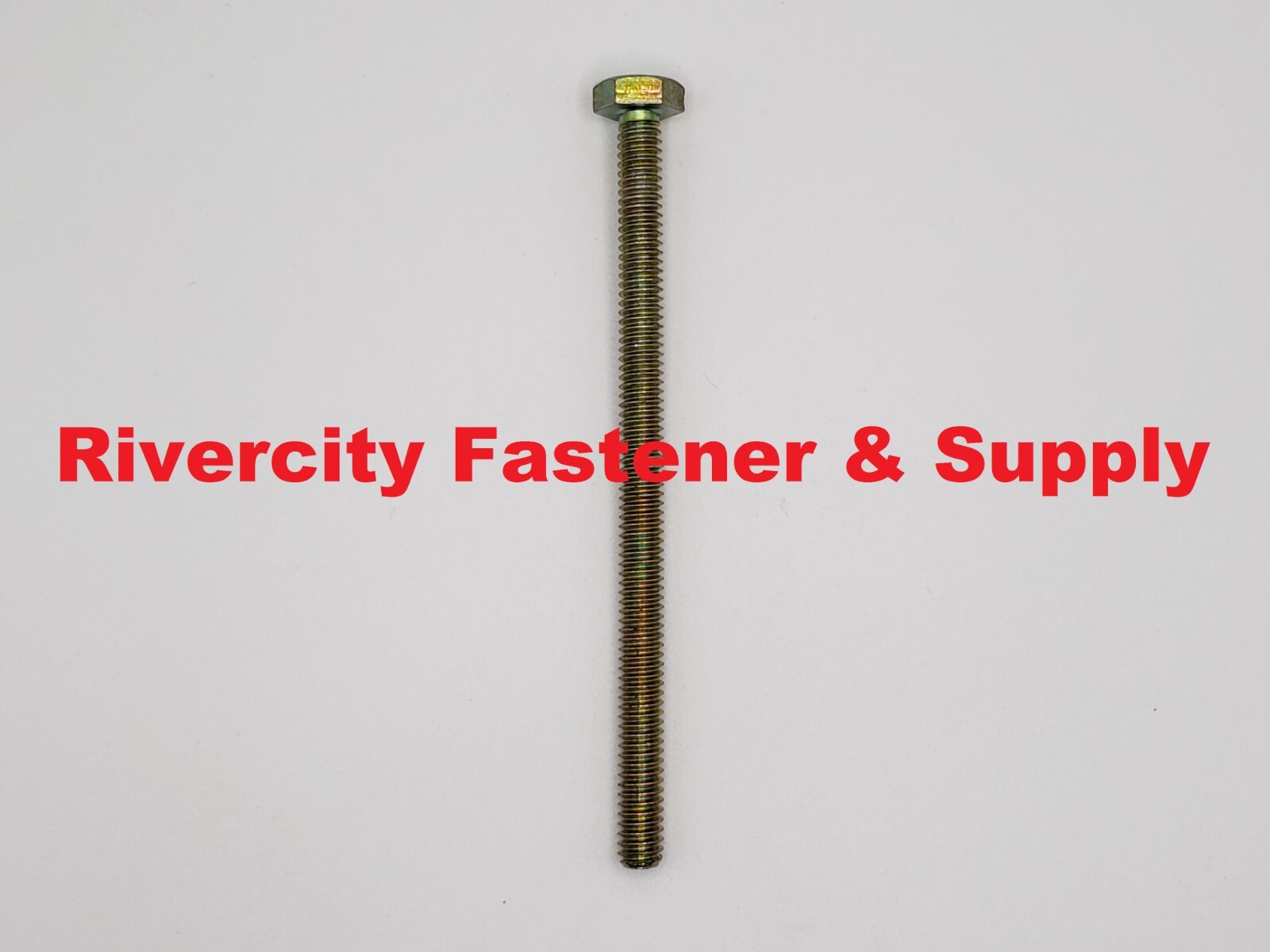 1/4-20 x 4 Tap Bolts Grade 8 Hex Head Screws 1/4x20x4 Full Thread 1/4×20 x 4″
