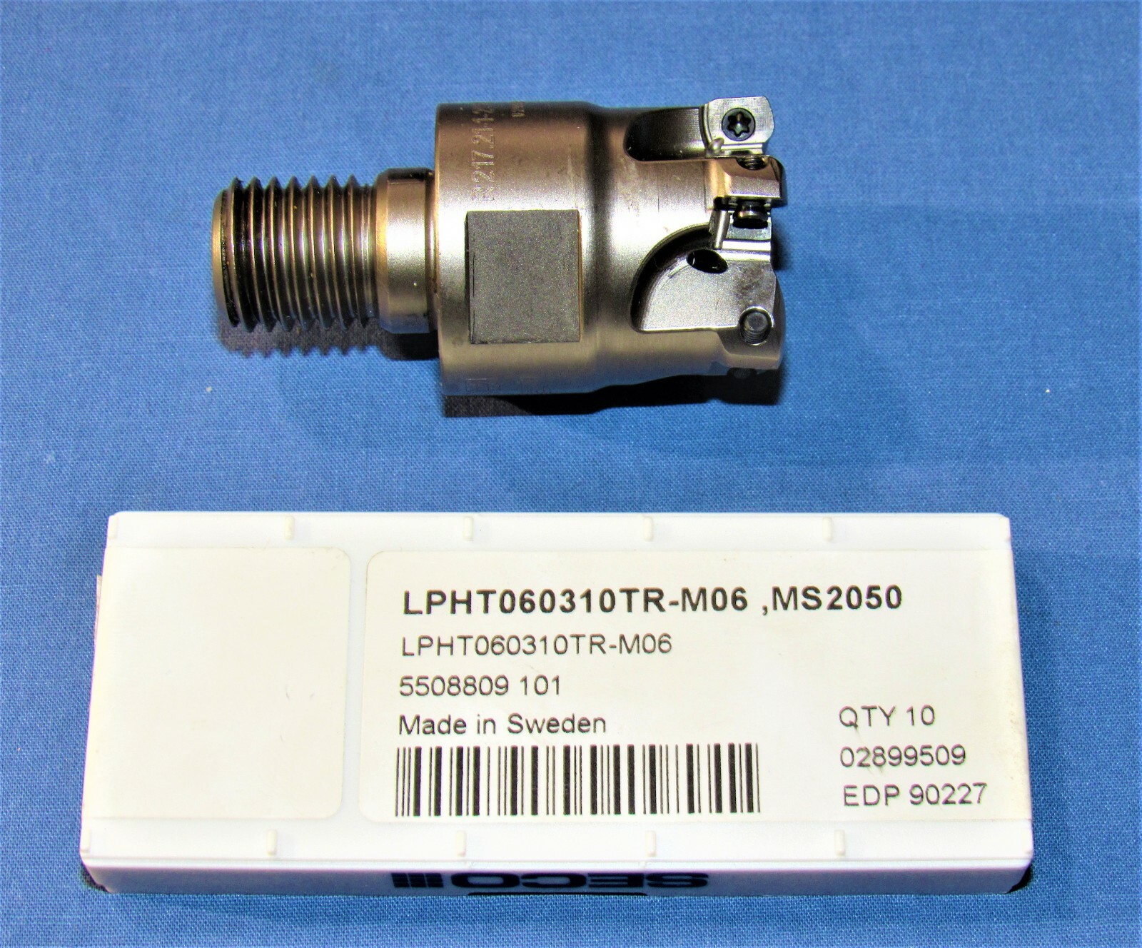 SECO 1-1/4″ Cut Diam,0.03″ Max Depth M16 Modular Connection Indexable High-Feed