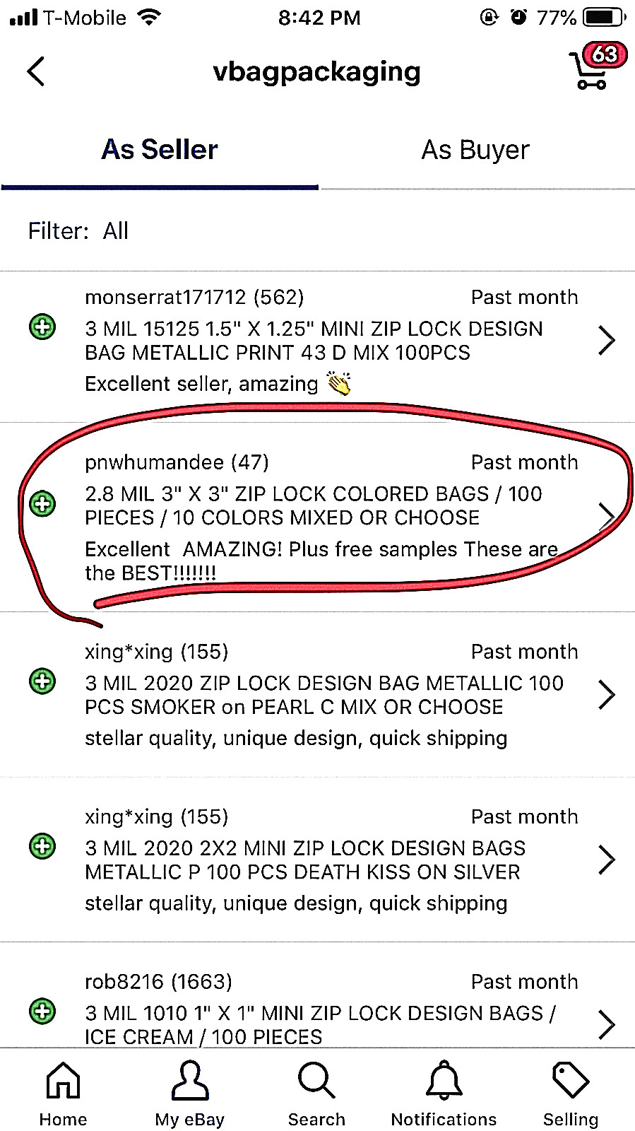 BaggiesSince1987 – 3030 Zip Color Bags 3″ X 3″ 100PCS MIX OR CHOOSE, READ DETAIL