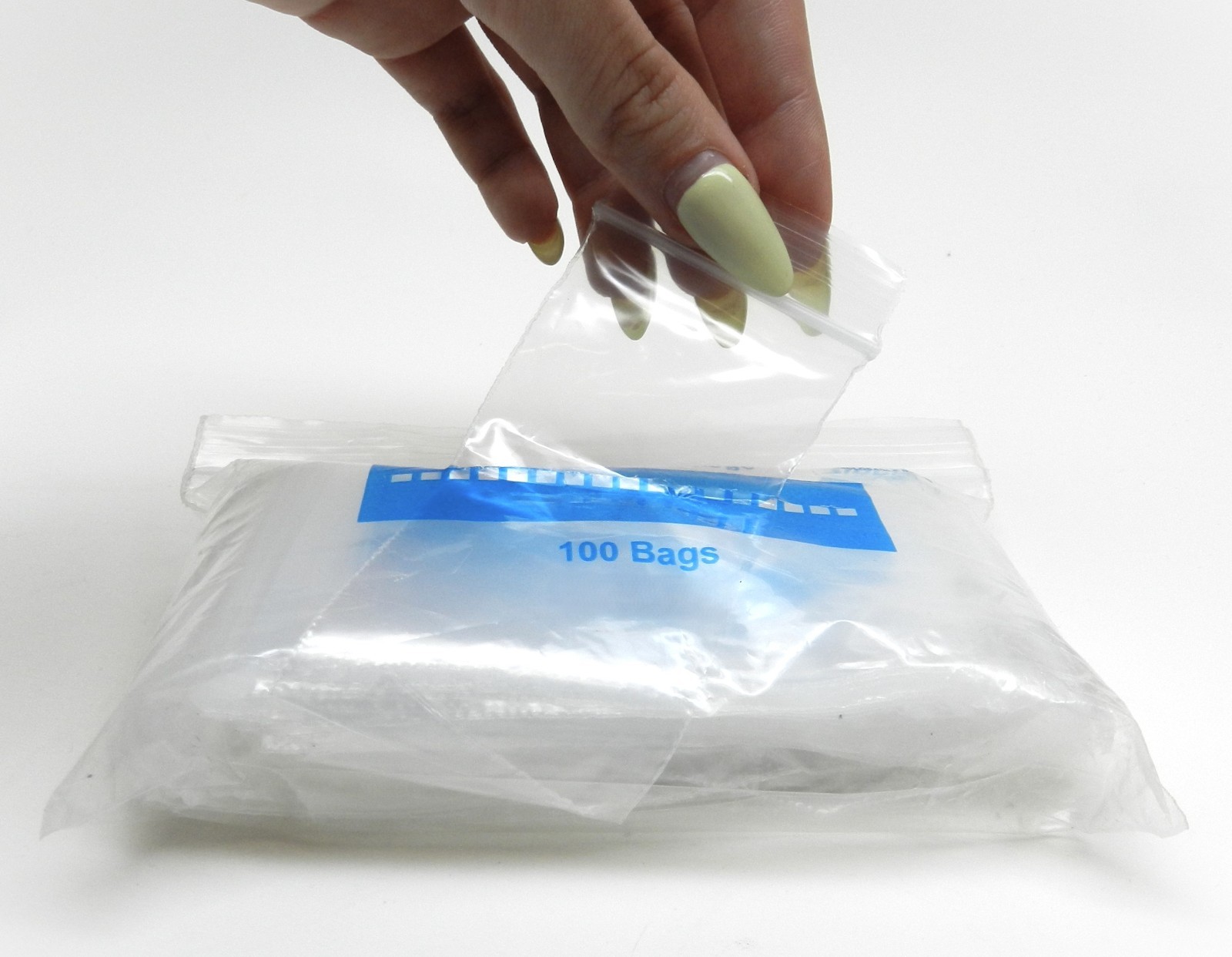4×8 Reloc Zippit Bags 2000 Clear 2mil Reclosable Zip Seal Lock Baggies 4″ x 8″