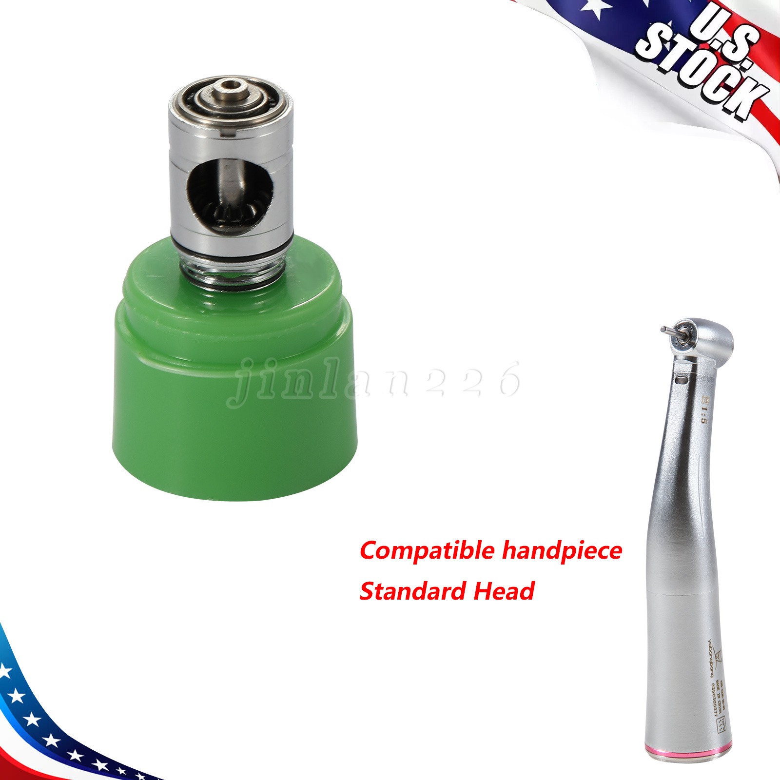 Dental Cartridge Bearing Rotor For Yabangbang LED Standard Head 1:5 Handpiece US