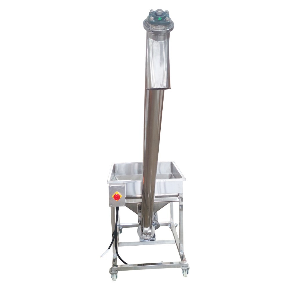 Screw Conveyor Automatic Feeding Machine Materials Screw Feeder 220v Hopper