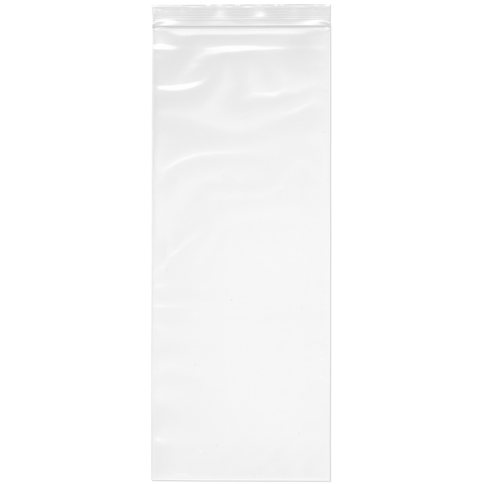 Plymor 6″ x 15″, 4 Mil Heavy Duty Zipper Reclosable Plastic Bags
