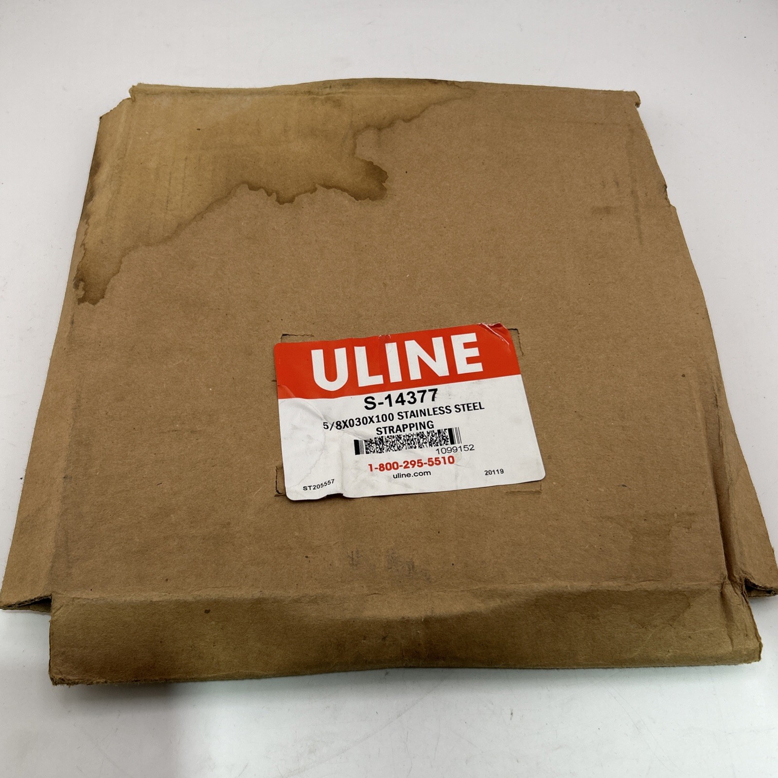 U-Line Stainless Steel Strapping – 5⁄8″ x .030″ x 100′